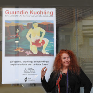 Guundie Kuchling artshow poster